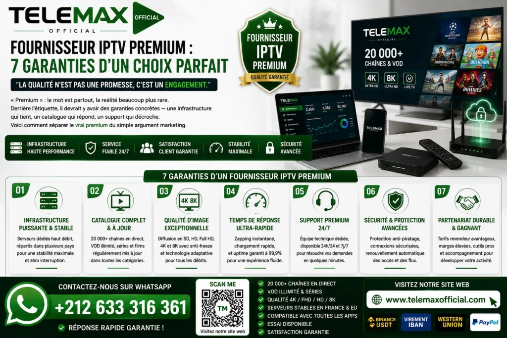 Fournisseur IPTV Premium