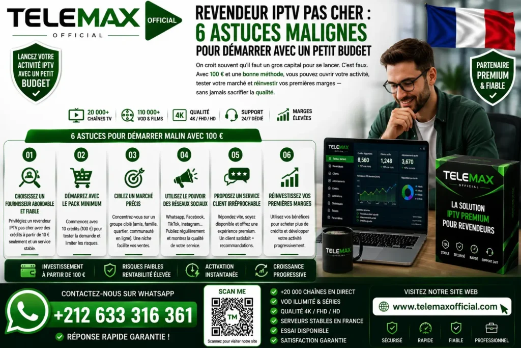 Revendeur IPTV Pas Cher
